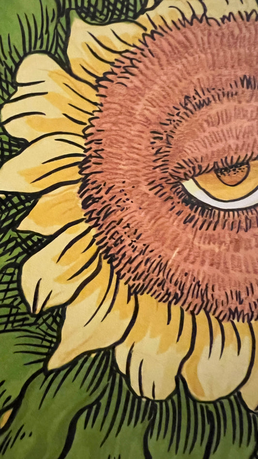 Van Gogh's Sunflowers - print