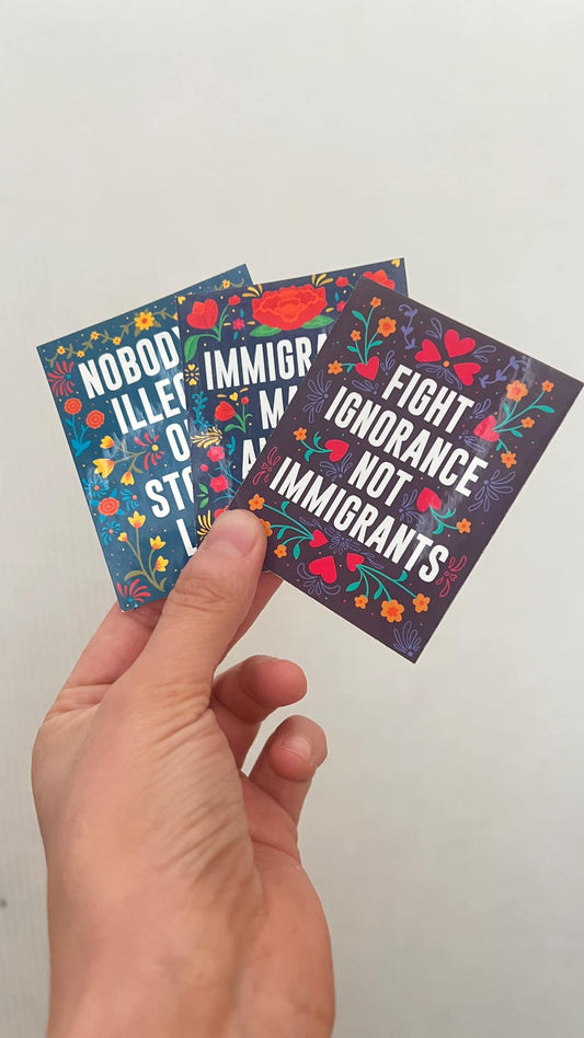 Immigrants Make America Great - sticker pack