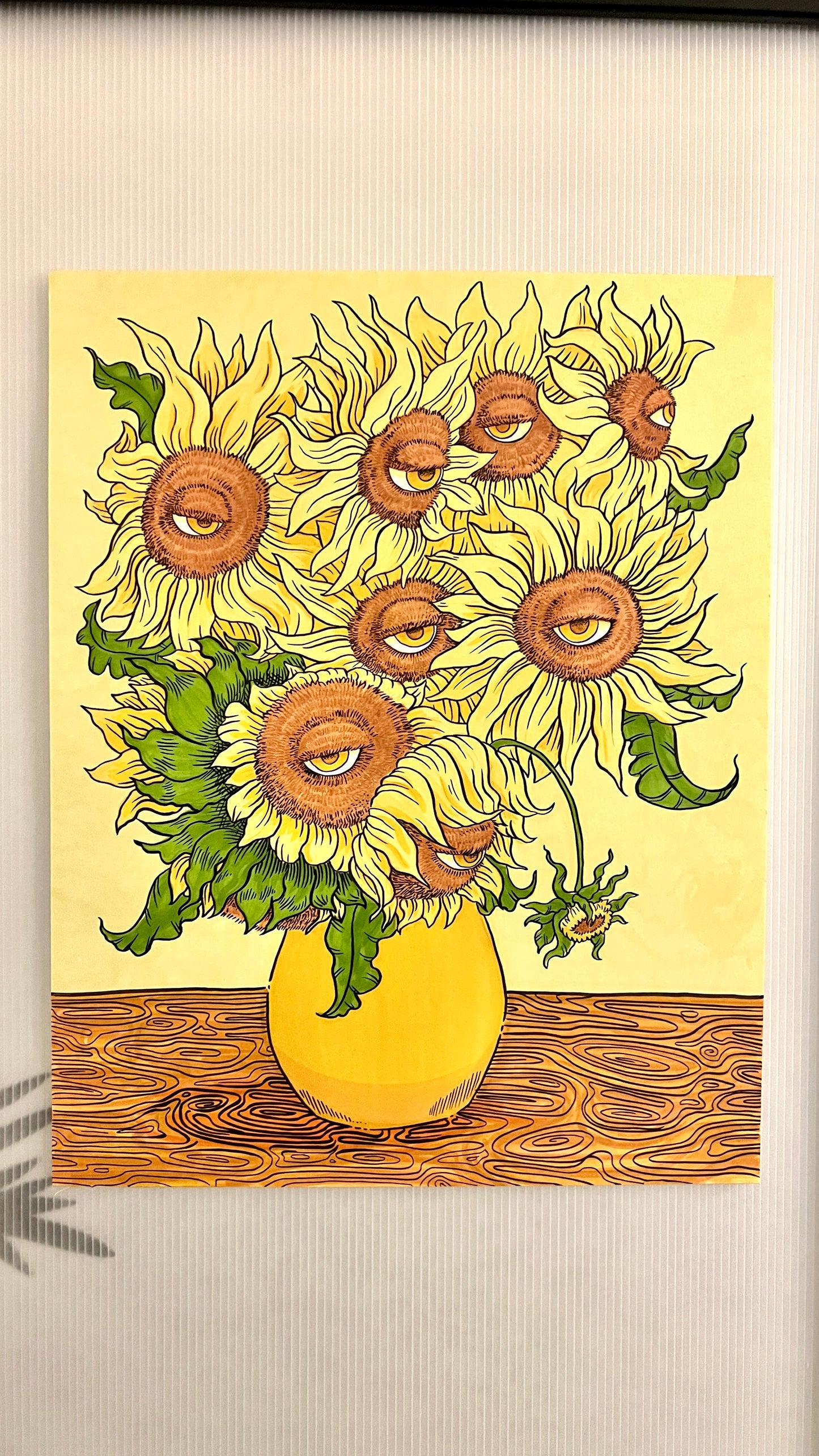 Van Gogh's Sunflowers - print