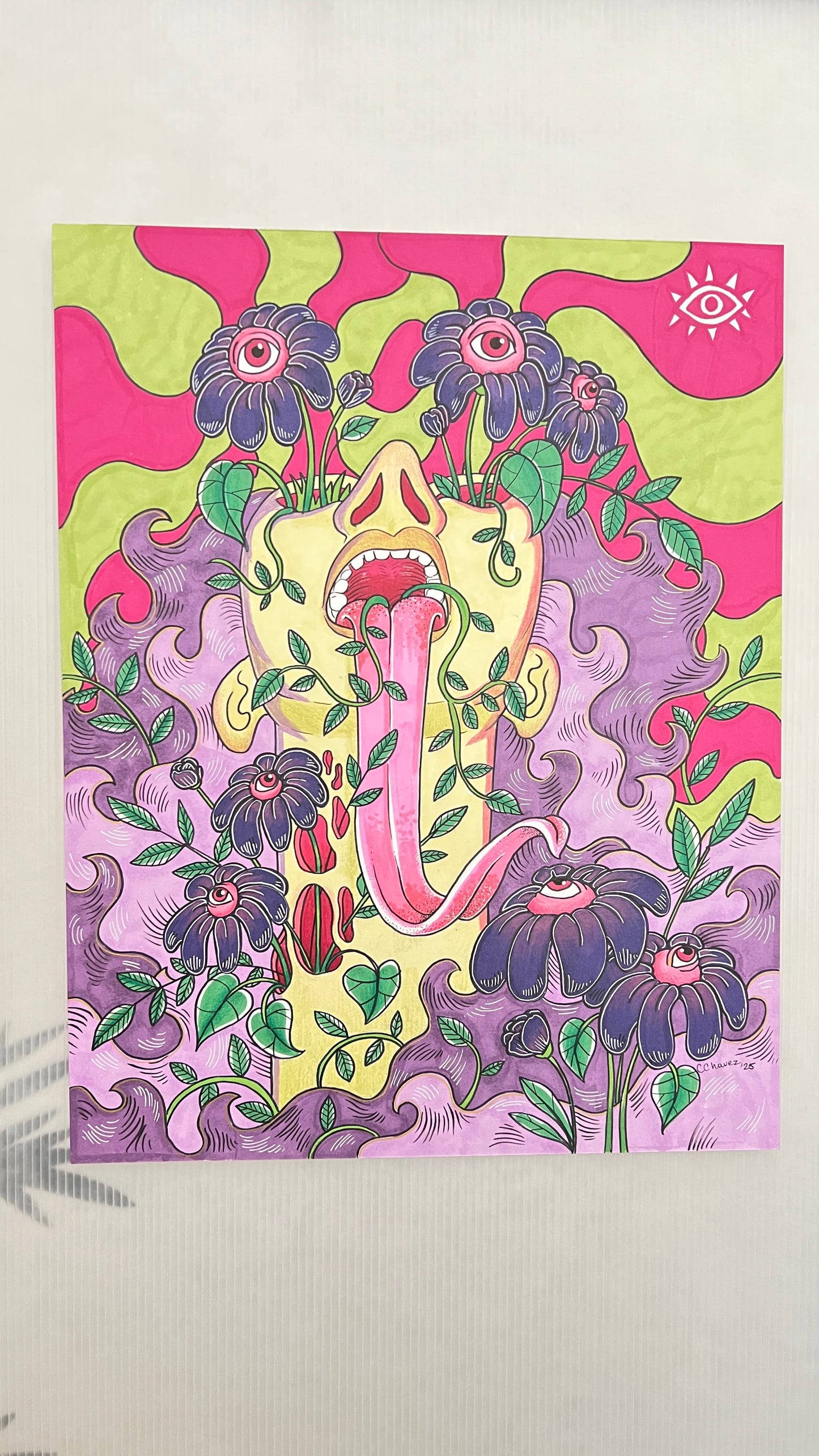 Trippy Tongue - print