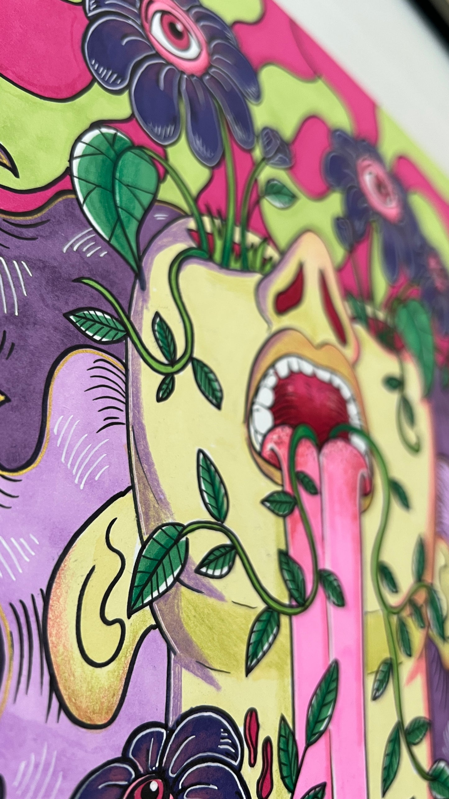 Trippy Tongue - print