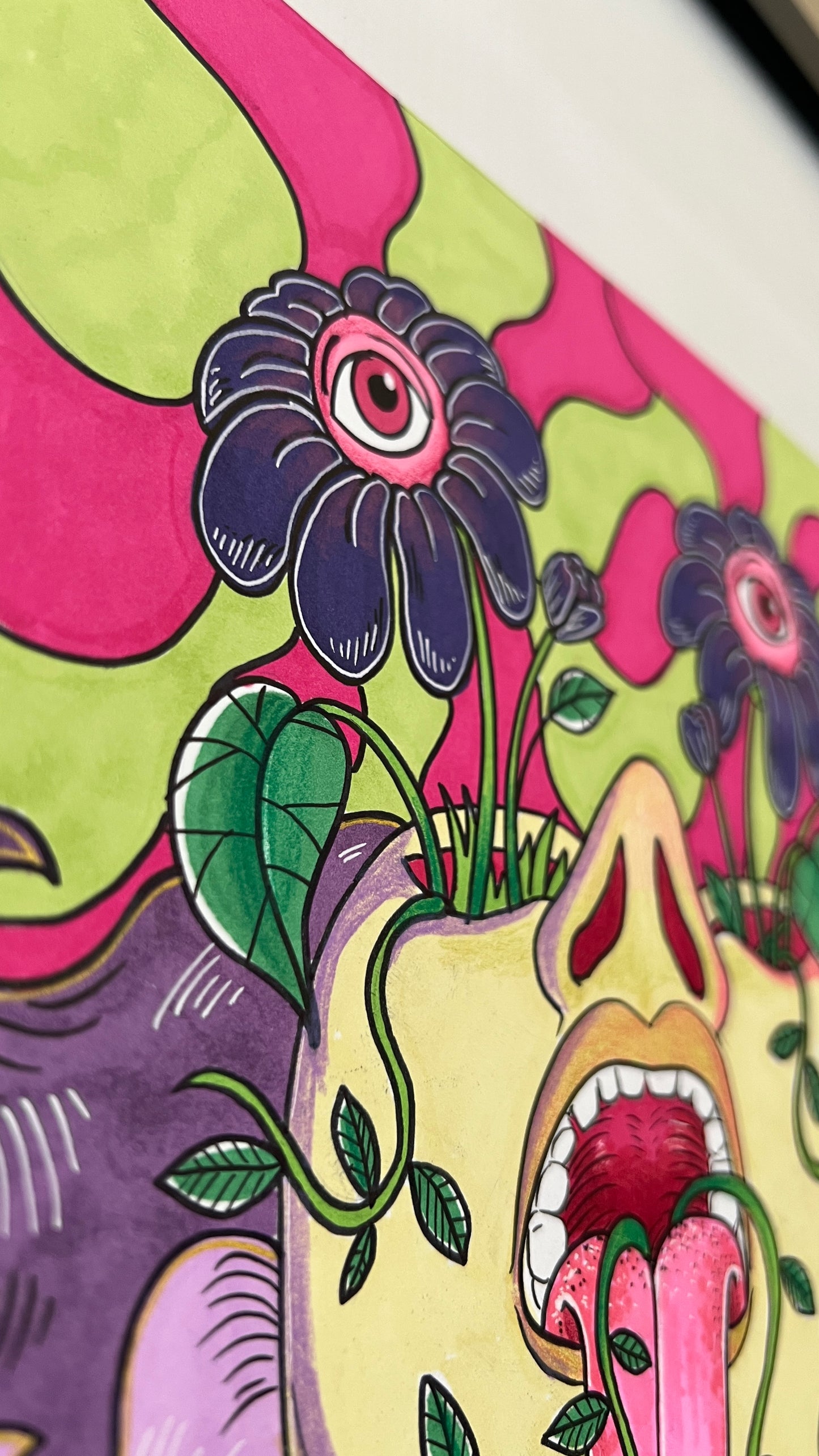 Trippy Tongue - print