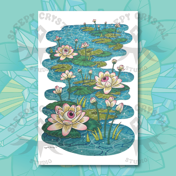 Water Lillies - print