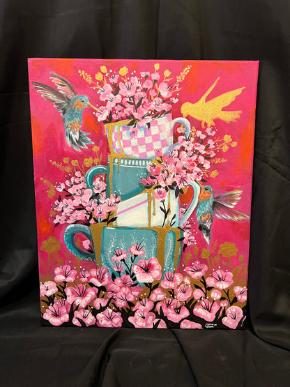 Flourishing Together - Original painting