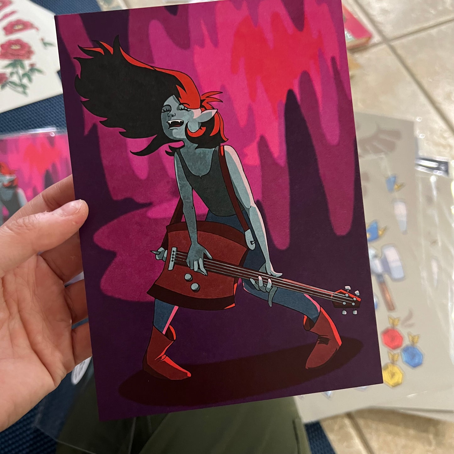 Marceline the Vampire Queen print