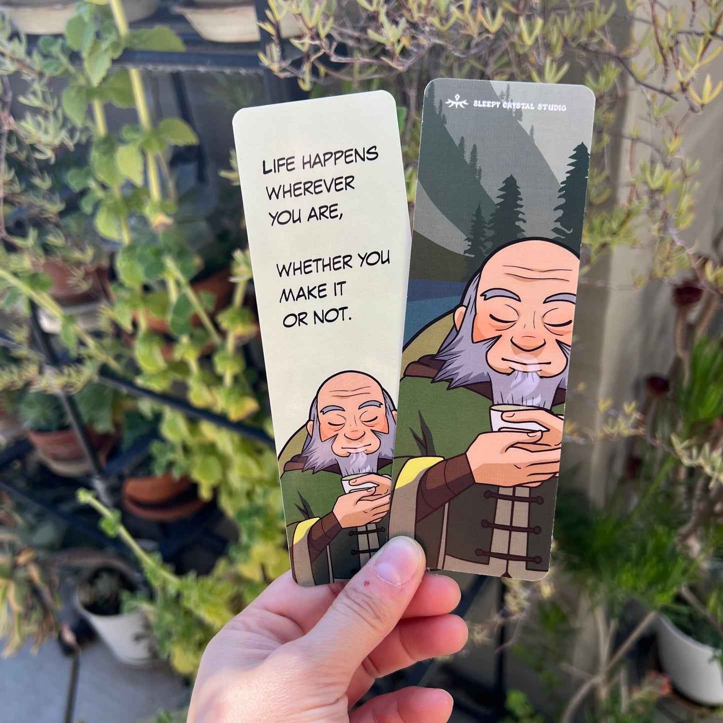 Uncle Iroh Quote Bookmark