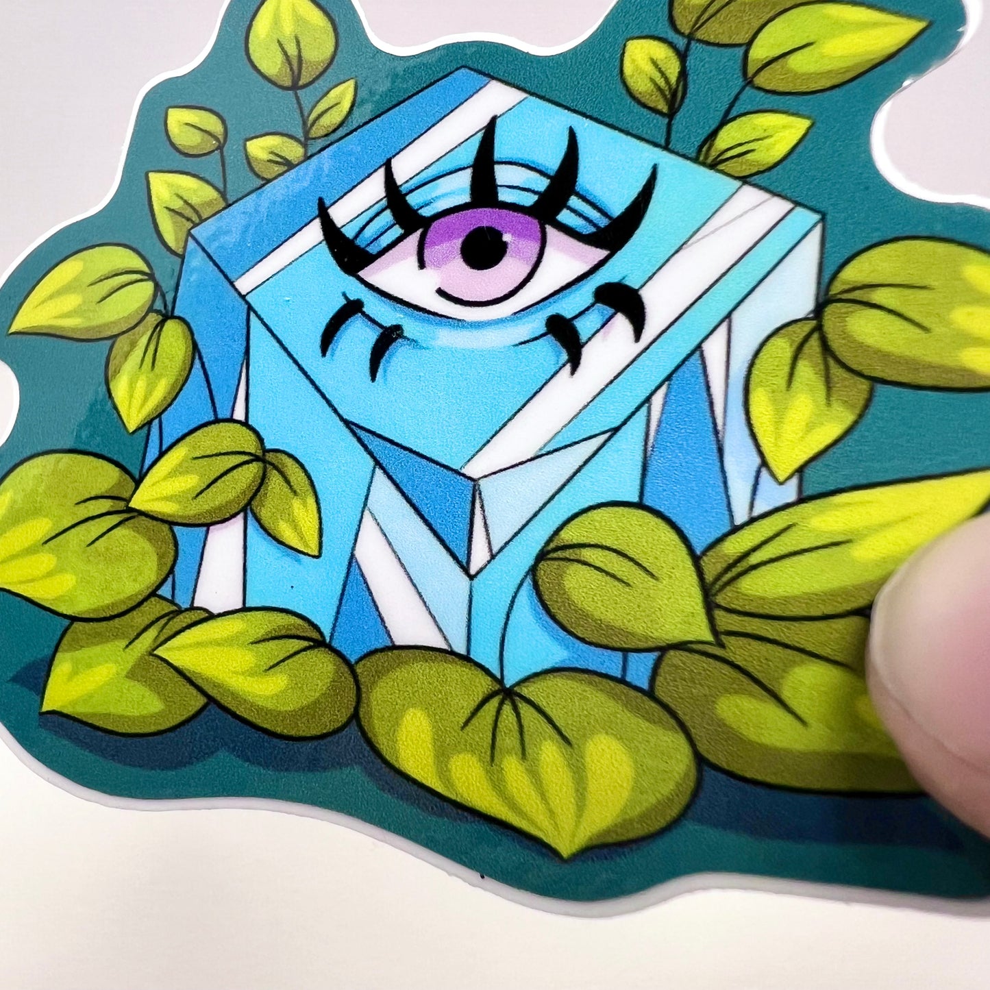 Mini aware Crystal - vinyl sticker