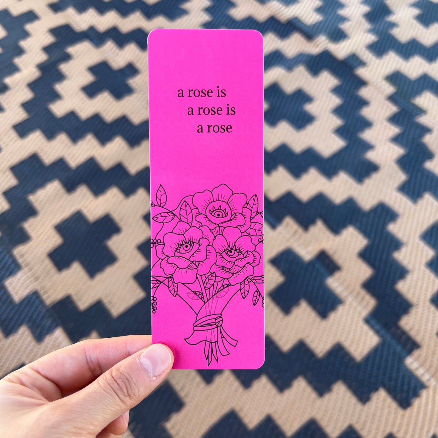 Positive Flower Bookmark Set