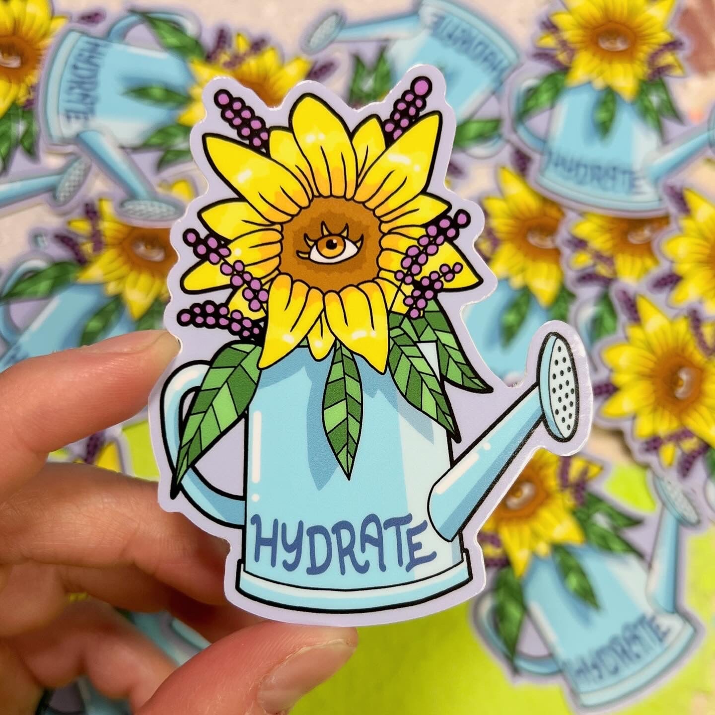 Positive Flower - Vinyl sticker packs