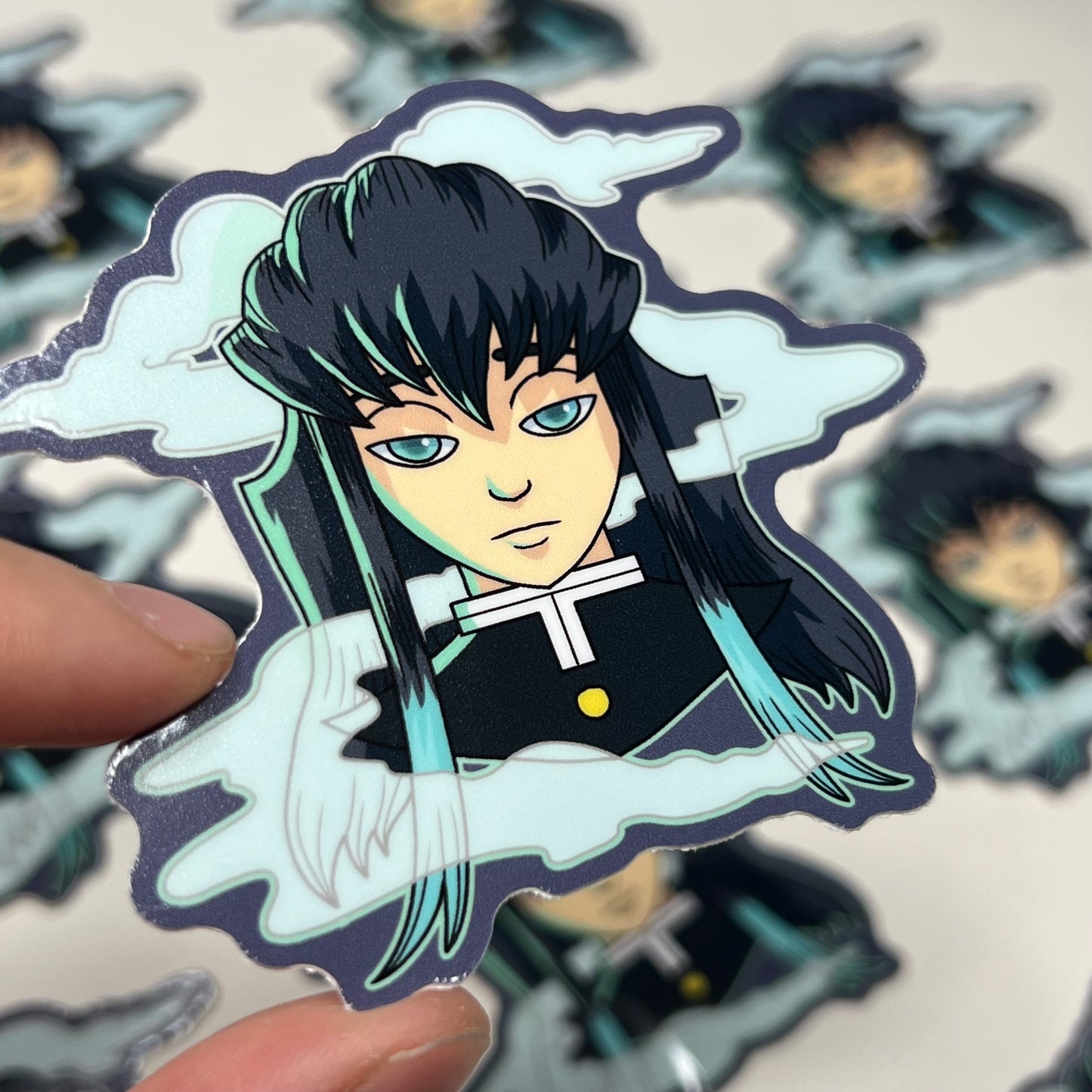 Tokito Floating Head - 3" Sticker