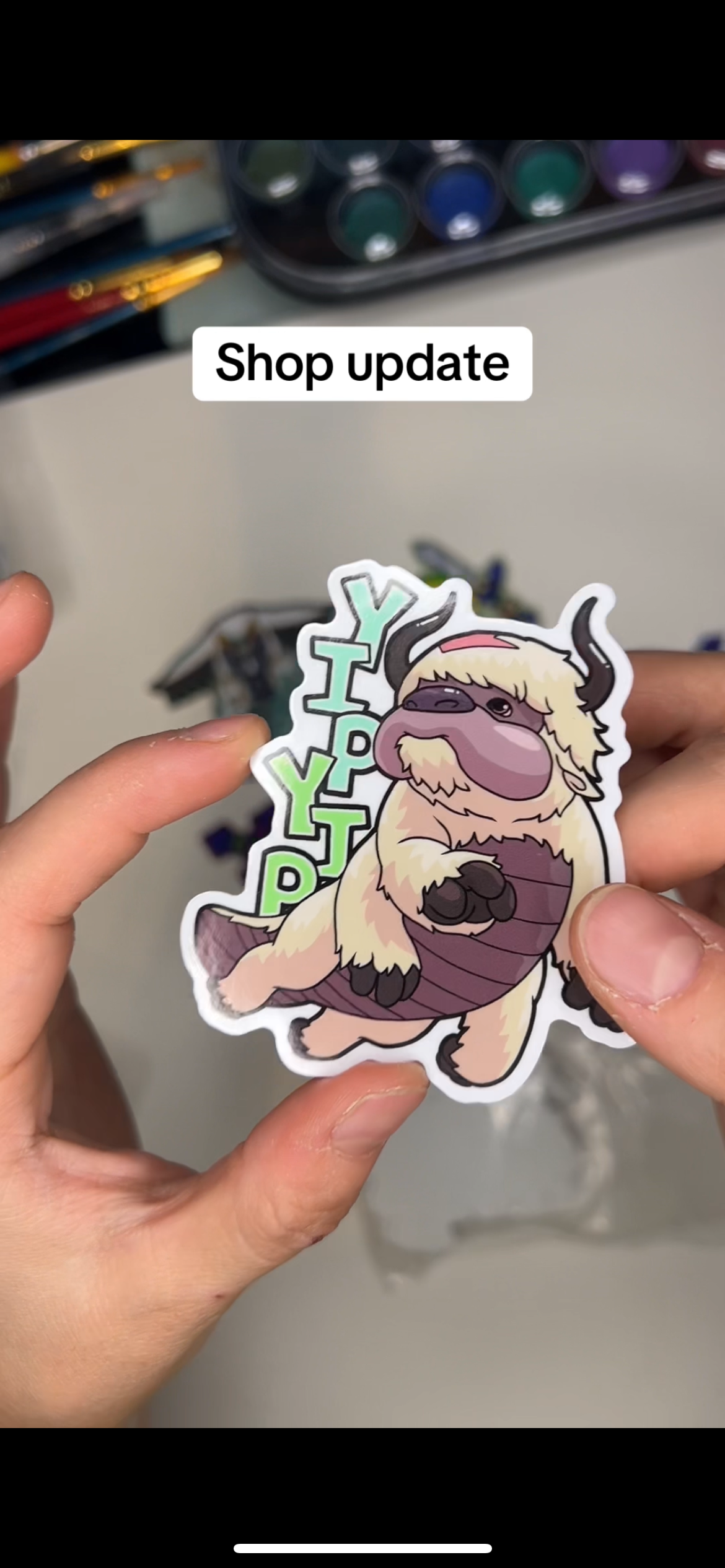 Apps Yip Yip - vinyl sticker