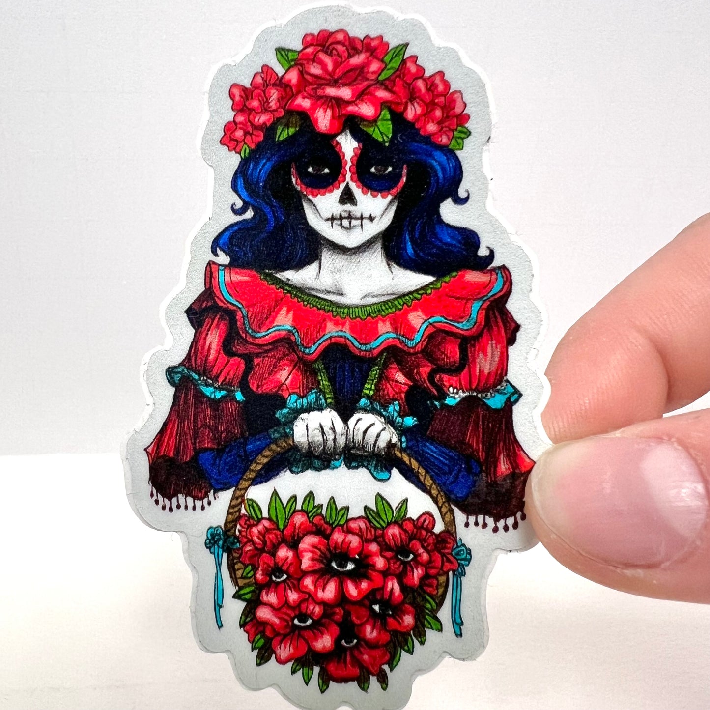 Day of the dead - vinyl sticker