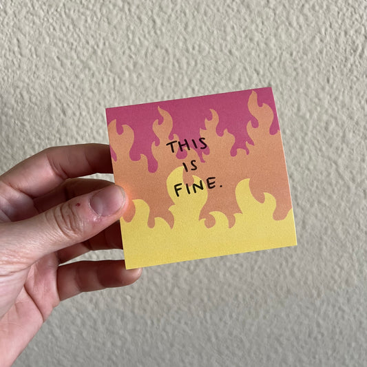 Fire Sticky Notes