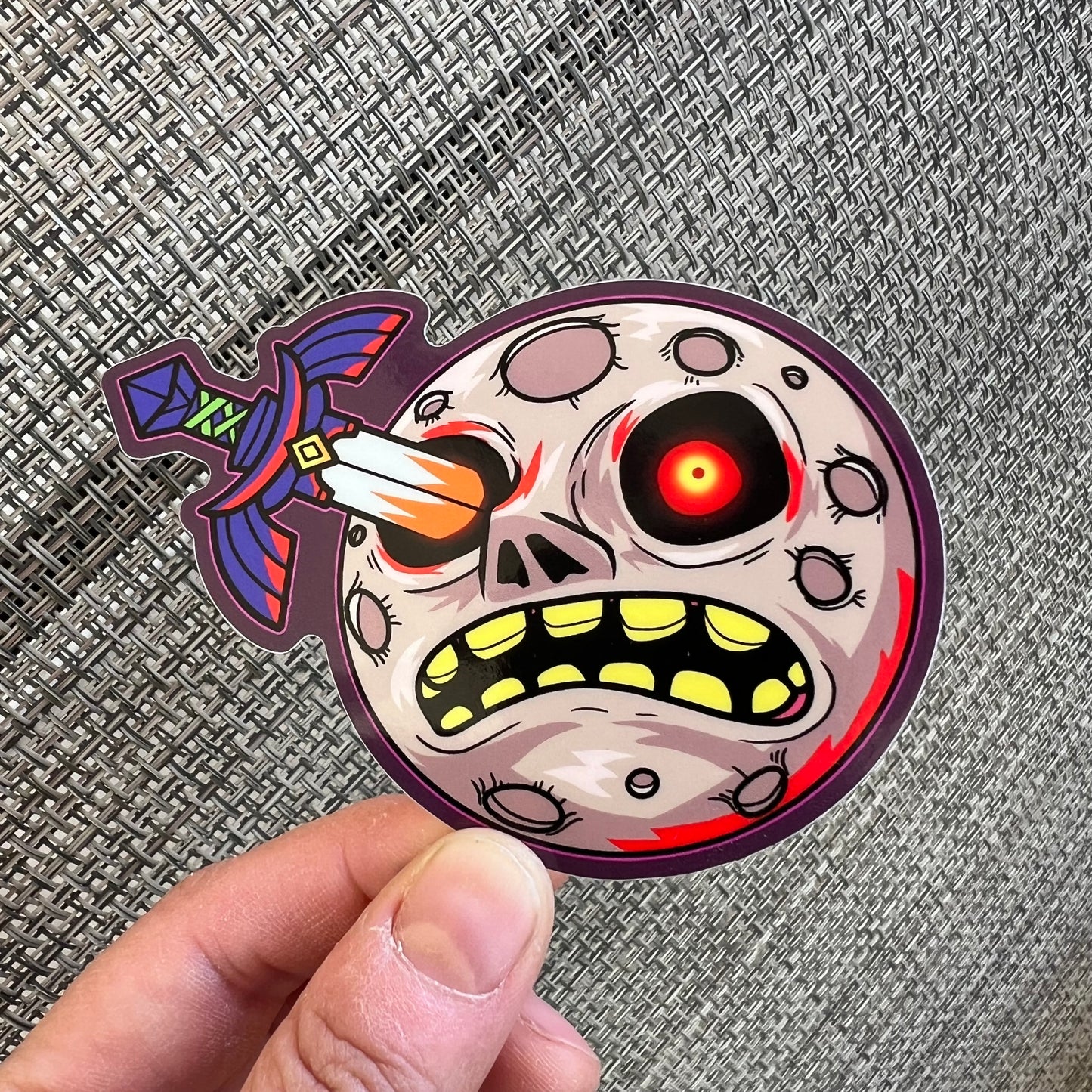 A trip to Majora’s Moon - vinyl sticker