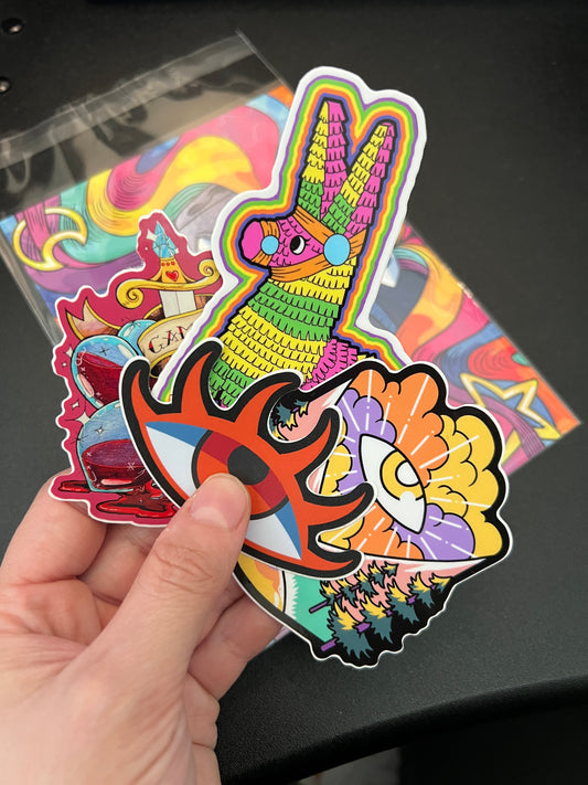 Mystery Sticker Pack - 10 for $10