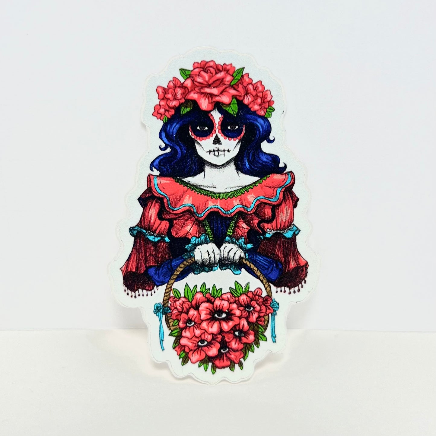 Day of the dead - vinyl sticker