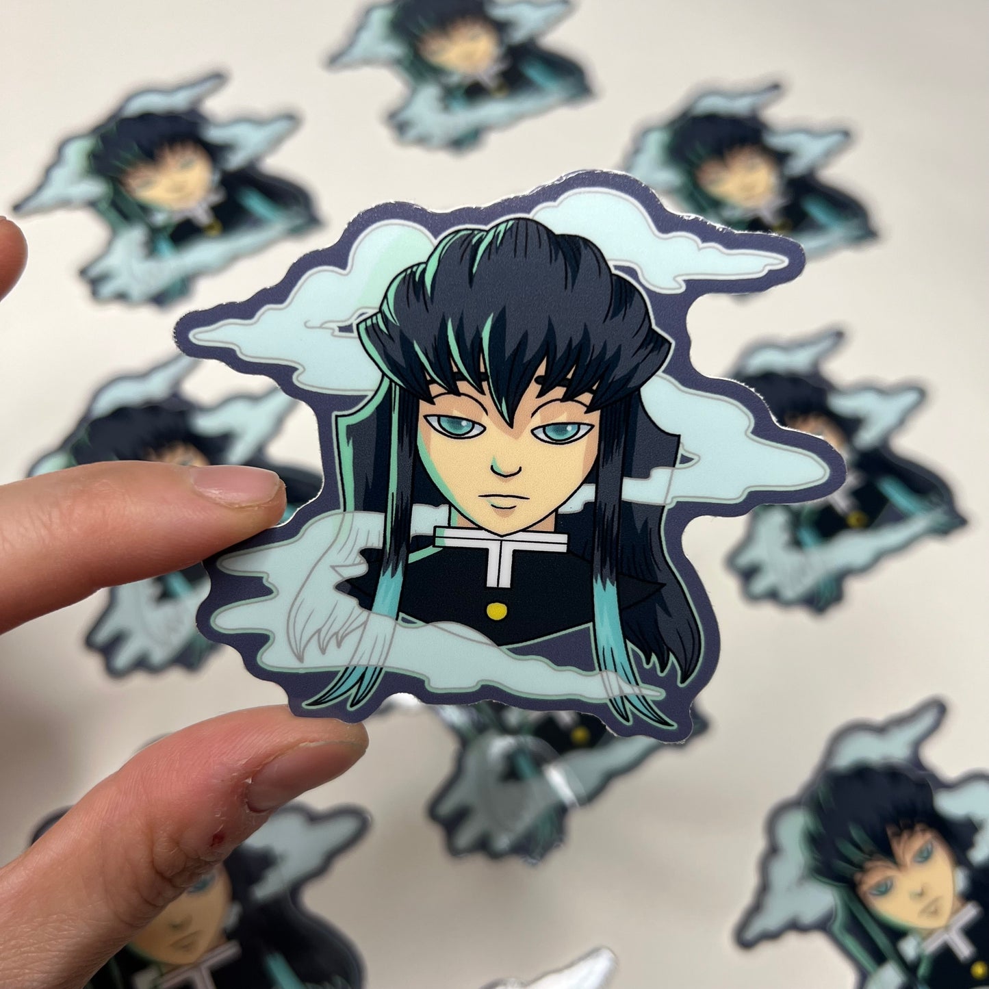 Tokito Floating Head - 3" Sticker