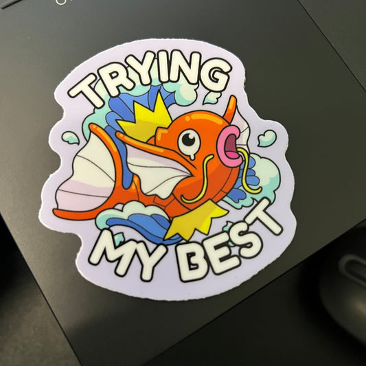 Magikarp - Trying my best