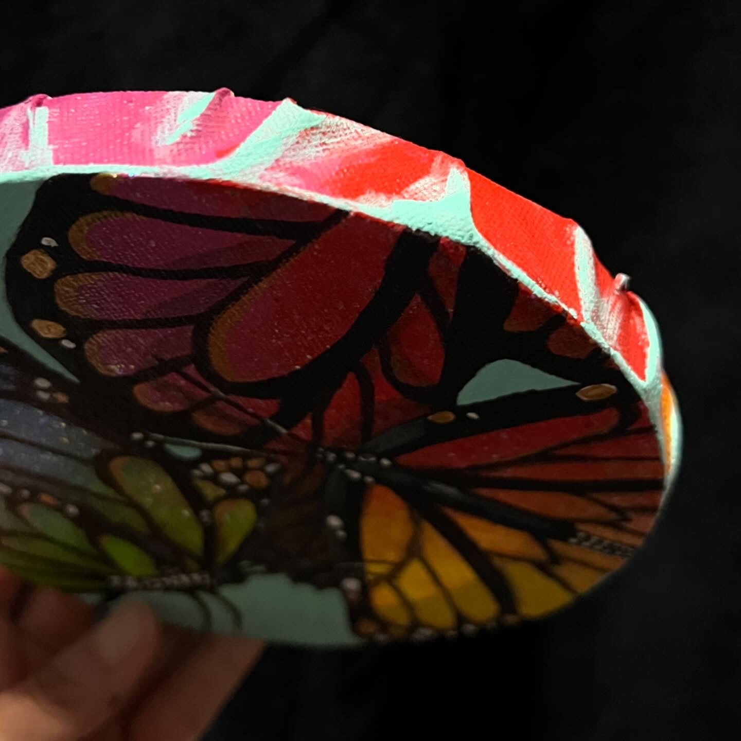 Rainbow butterflies - original