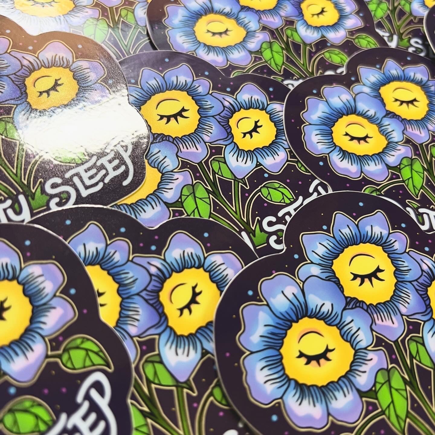 Positive Flower - Vinyl sticker packs