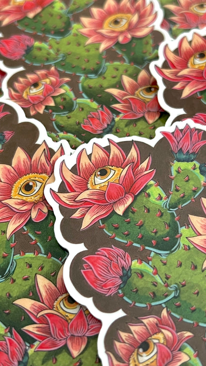 Cactus sticker