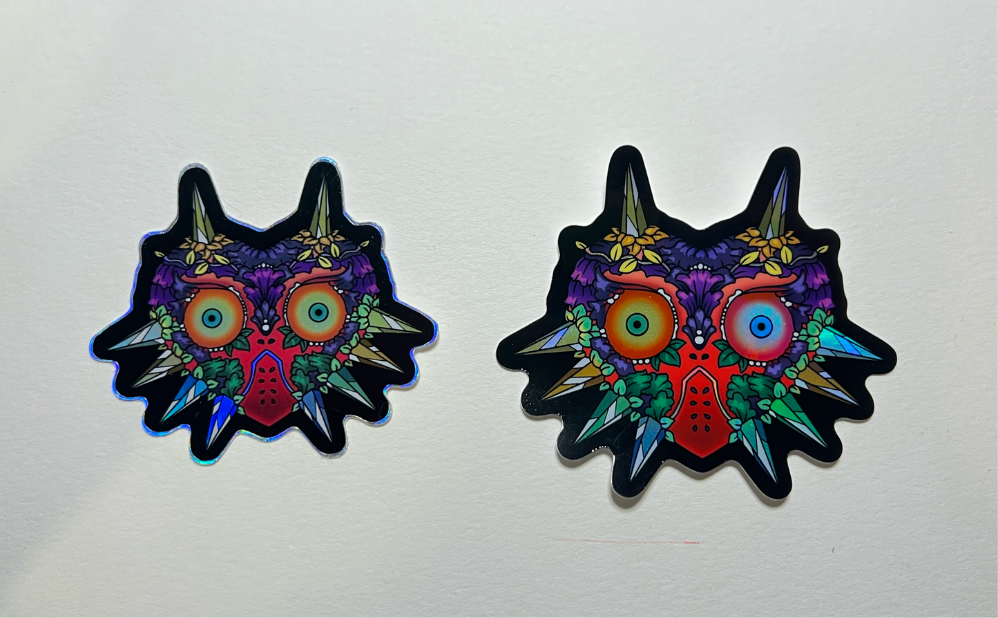 Majora’s Mask Holo sticker - Updated Version