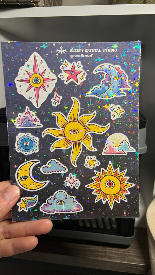 Celestial Sticker Sheet