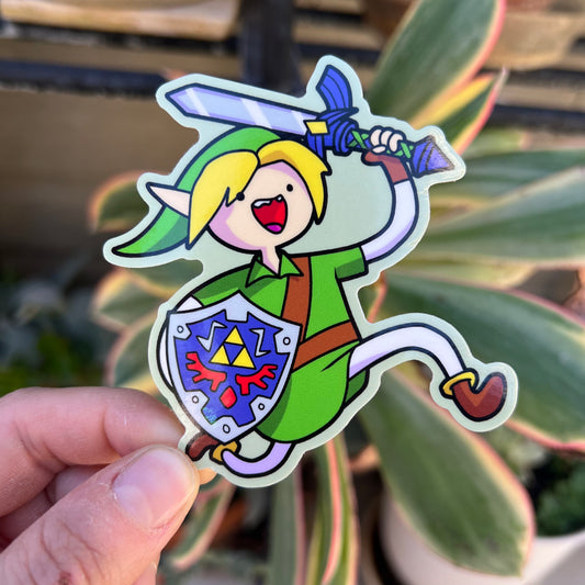 Link the Hylian - Vinyl Sticker