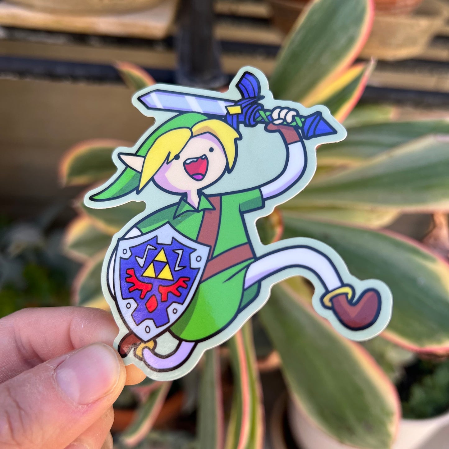 Link the Hylian - Vinyl Sticker