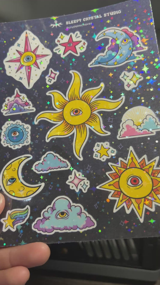 Celestial Sticker Sheet