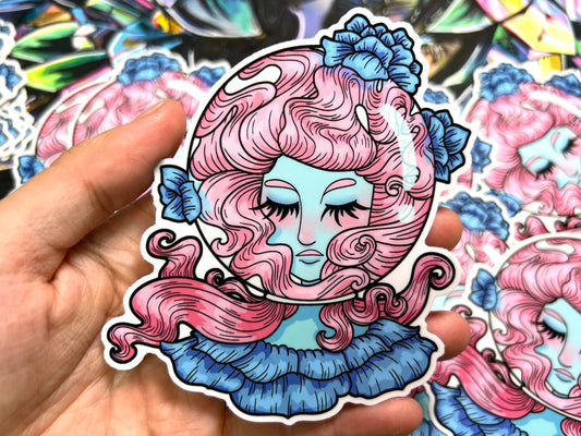 Astro Lady Sticker