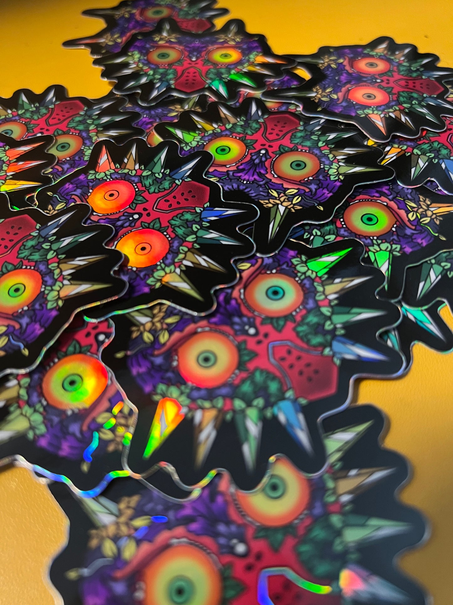 Majora’s Mask Holo sticker [old version]