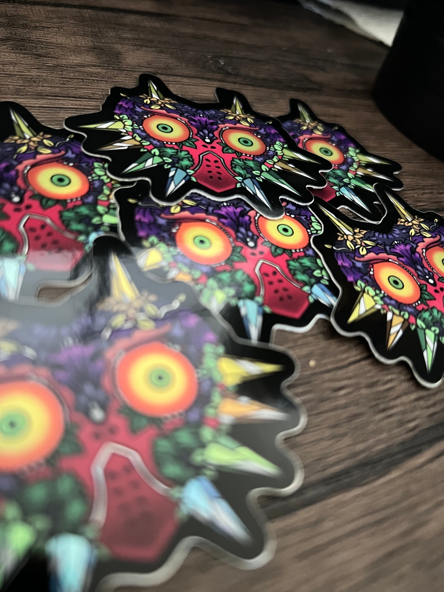 Majora’s Mask Holo sticker [old version]