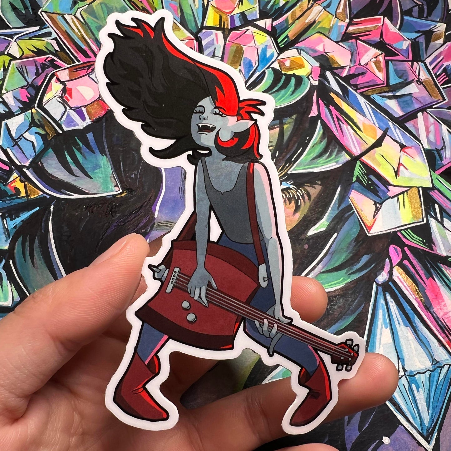 The Vampire Queen sticker