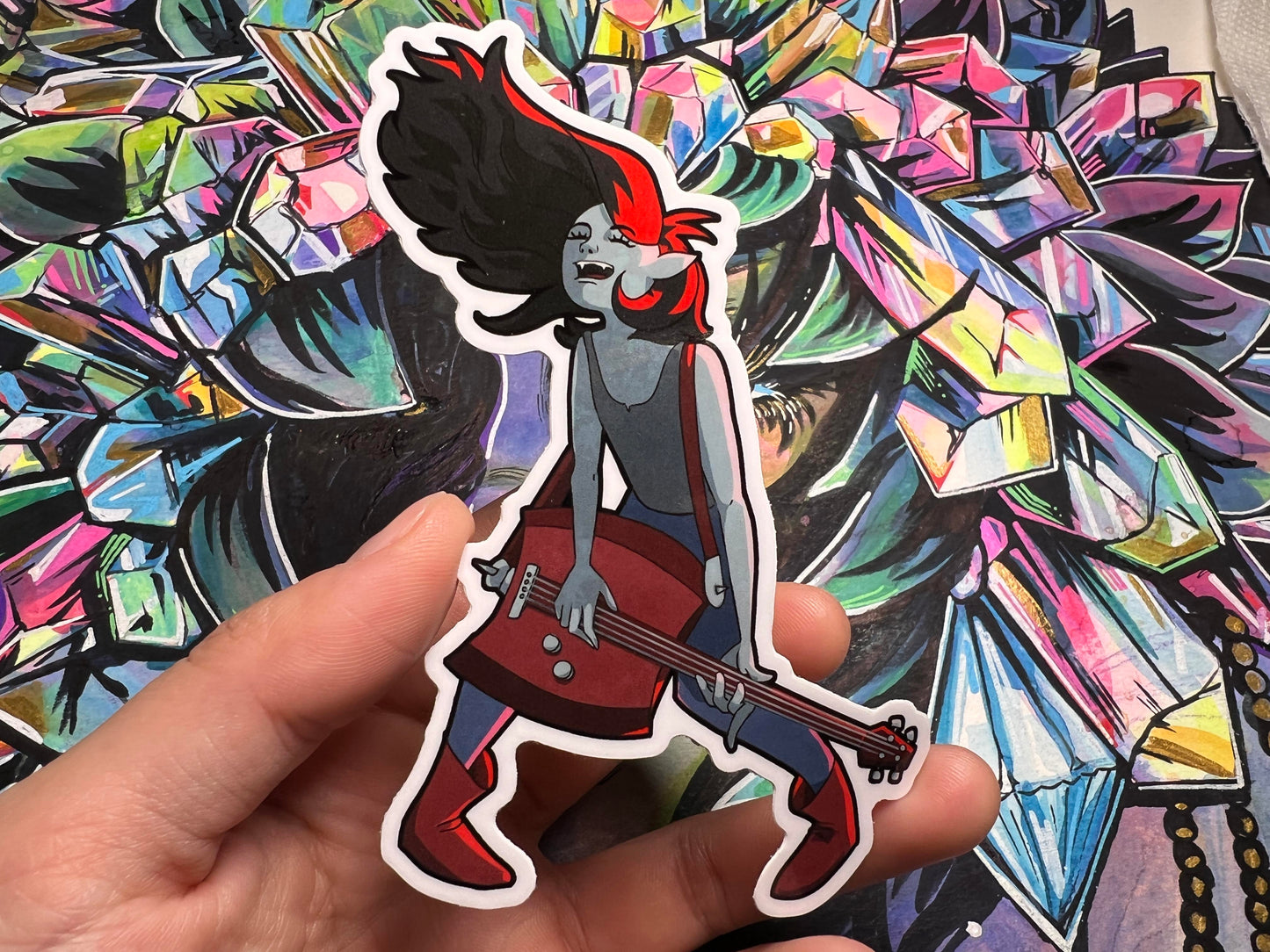 The Vampire Queen sticker